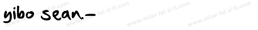yibo sean.字体转换